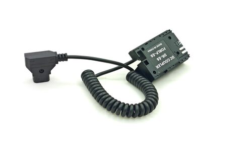适用于Smallhd502监视器 小监 五寸小监供电线D-tap转LP-E6假电池