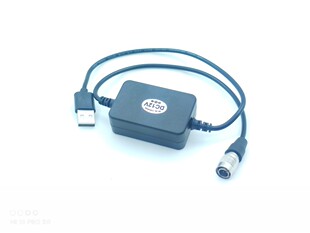 ZOOM 转广濑4针 升压12V Devices F8电源线 Sound 充电宝USB