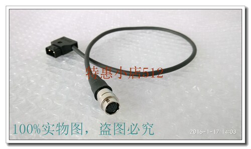 BMCC电动变焦 连接B4 2/3镜头 电源线数据线 安东电池供电