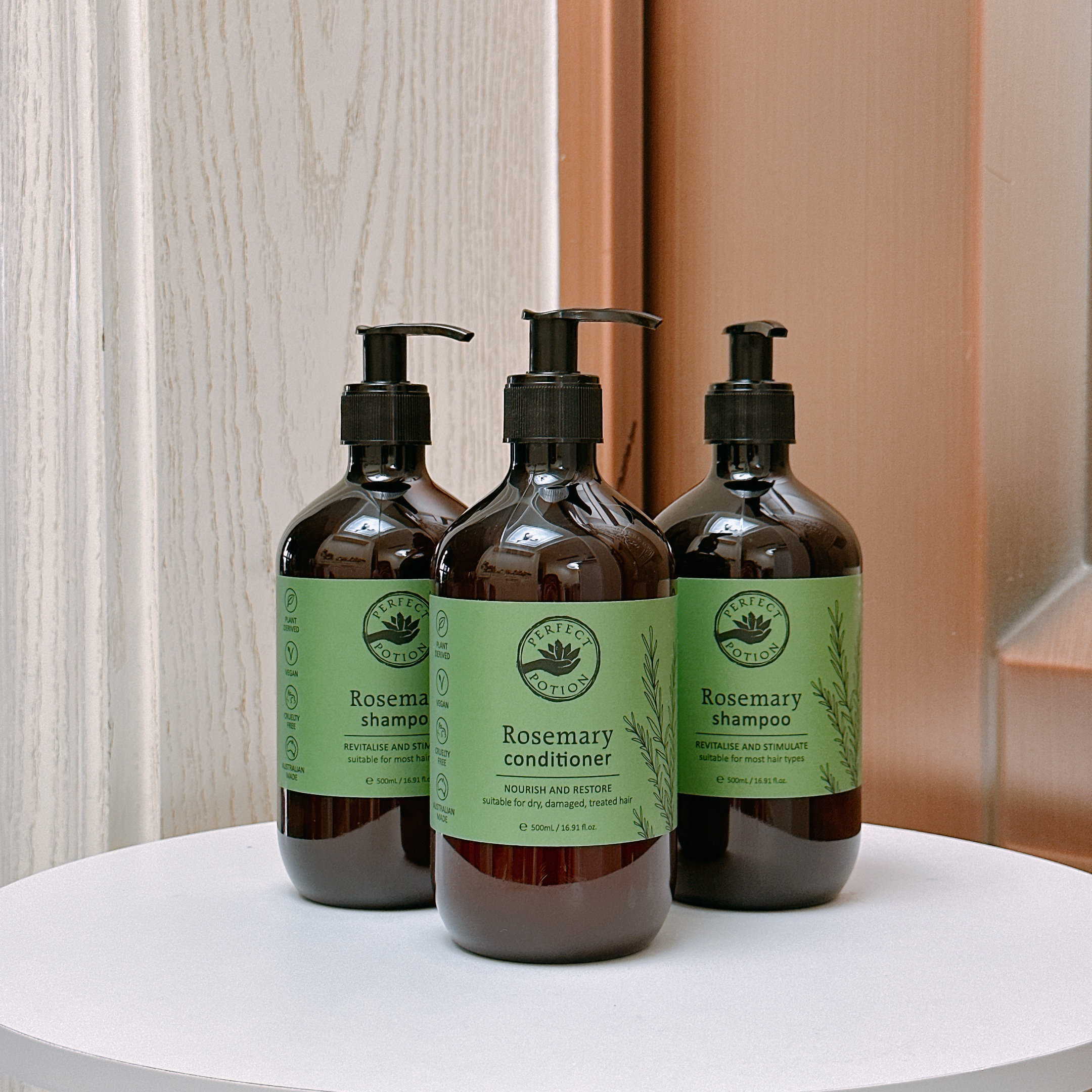 现货 澳洲 Perfect Potion优方迷迭香护发素不油腻500ml |