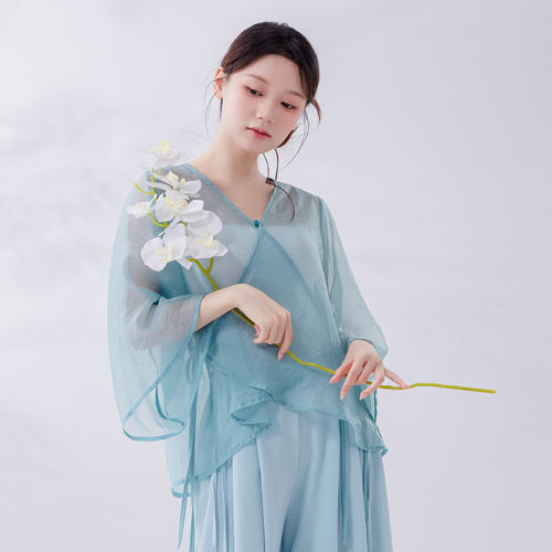 仙气绝美古典舞练功表演服