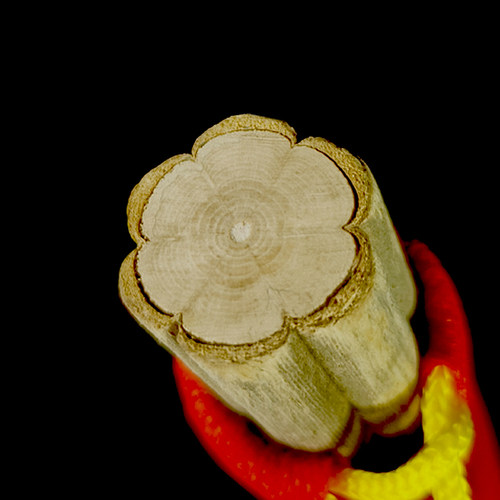 六道木带皮原木降龙木