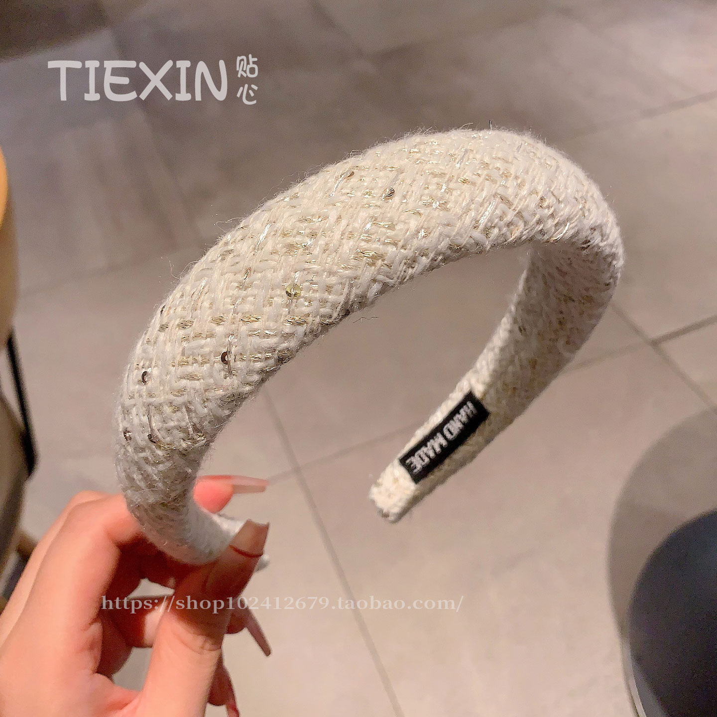 爆款月销30万件韩国进口亮片发箍