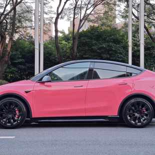 适用于特斯拉model Y升级加装yofer外观包围套件前唇侧裙后唇尾翼