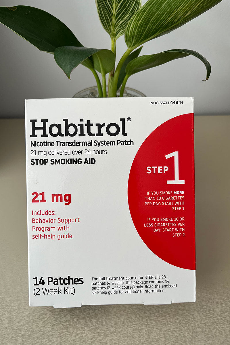 habitrol戒烟贴诺华特效辅助贴片美国进口正品散片临期25年5月底