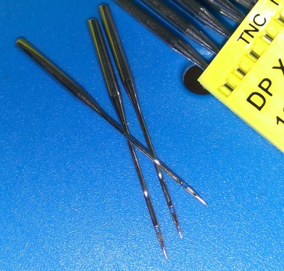 鞋厂圆头针 工业缝纫机针 DP手缝针车针进口台湾TN 810高车针皮料
