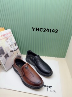 2026新款 真皮软皮软底爸爸鞋 商务休闲百搭男皮鞋 24142 男鞋