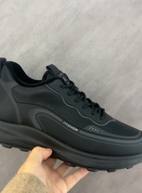 加绒男鞋2025冬季保暖青年百搭户外防滑时尚休闲鞋涉水鞋11316