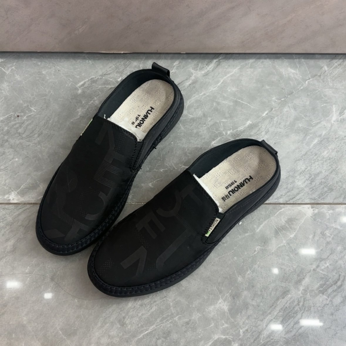 环球男士布鞋2026懒人一脚蹬乐福鞋男士低帮帆布鞋透气板鞋98017,流行男鞋,帆布鞋,淘宝优惠券,粉丝福利购,淘宝优惠卷