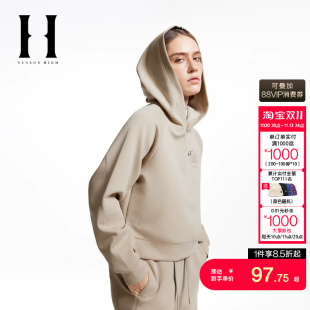 绫致SEASON HIGH女装NFL联名秋冬新款舒适百搭连帽卫衣
