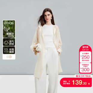 Moda衬衫 长连帽罩衫 式 新品 裙透视 连衣裙女夏季 tq区绫致Vero