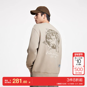 k区绫致杰克琼斯秋冬NBA联名凯尔特人队略宽松百搭圆领卫衣男