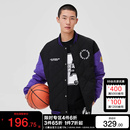 t区绫致杰克琼斯男装 秋冬季 NBA联名湖人队棒球服运动棉衣外套