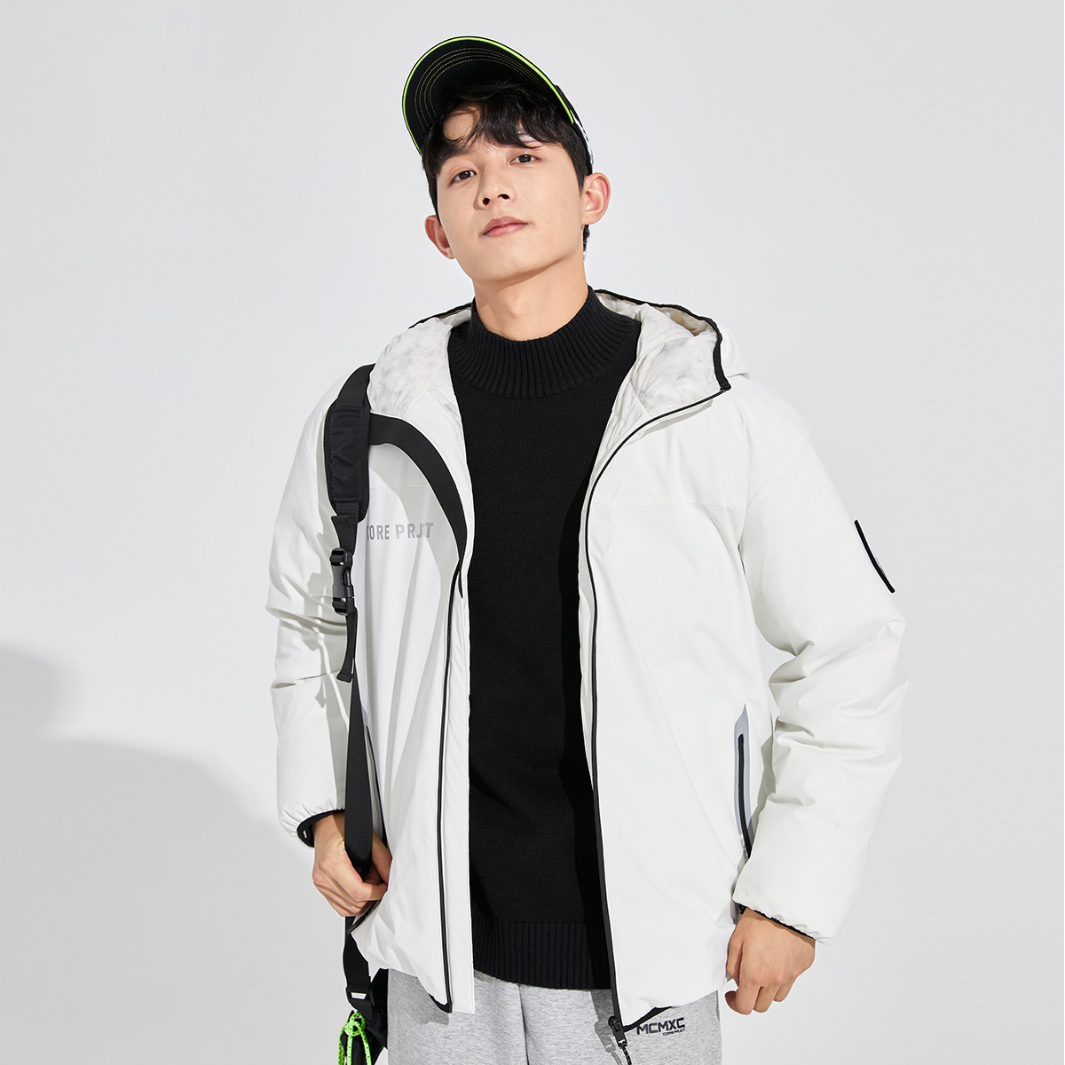 3【合辑惊喜价】绫致JackJones男休闲廓形工装保暖羽绒服外套大衣