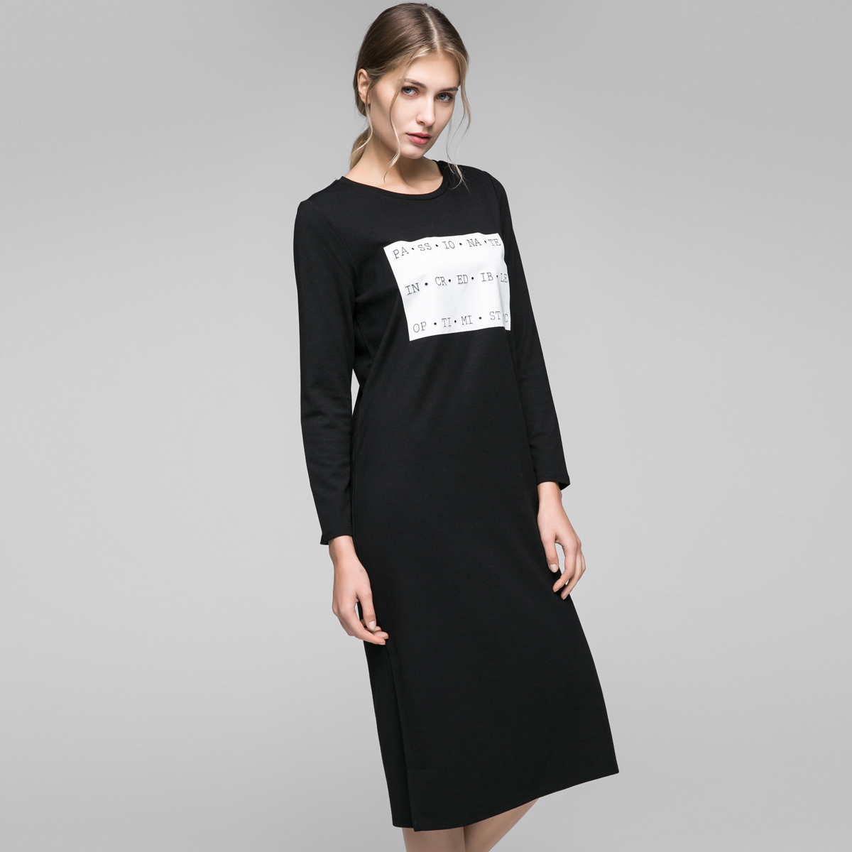 Vero Moda2018ÄêÐÂÆ·´¿É«Ó¡»¨Á¬ÒÂȹ|317161506