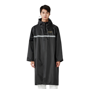 天堂雨衣风衣式男款女防暴雨外卖骑手单人长款全身电动摩托车雨披