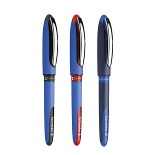 德国Schneider施耐德 One Business星际顺滑水笔0.6 1.0mm弹性纤维笔尖防水走珠笔