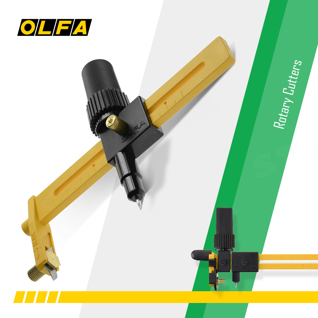 美工刀旋转圆规裁纸小型切圆器