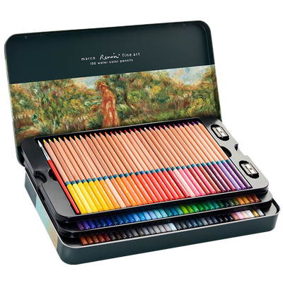 马可雷诺阿31油性/水溶彩色铅笔