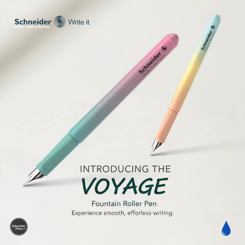施耐德voyage幻影系列铱金钢笔
