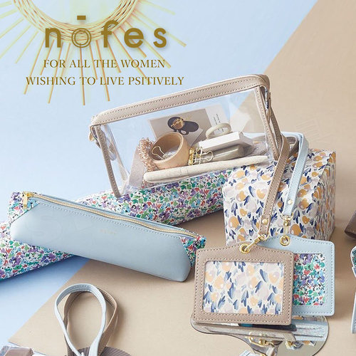 Nofes女性透明包袋系列金属