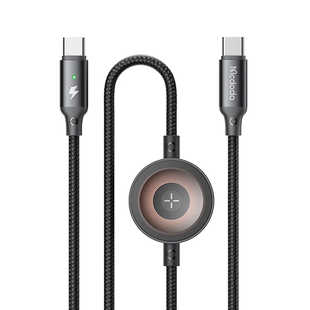 麦多多36W适用于苹果14数据线appwatch手表磁吸无线充电线二合一iwatch7/s3/S4/S5/S6/S7/se/s8/S9/ultra快充