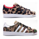 Camo 女 帆布贝壳头板鞋 S79461 S79460 三叶草 Superstar Adidas