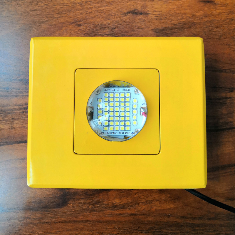 云轩 黄色led隧道灯防爆灯50w100w200w隧道台车灯开挖照明专用