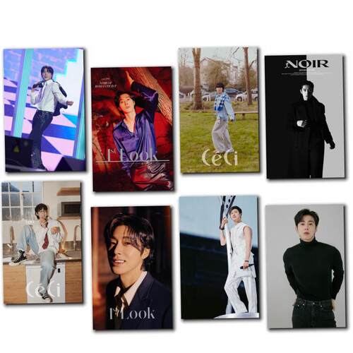 郑允浩 Jung Yunho9套图】海报贴纸卡贴吧唧照片挂饰徽章台历周边