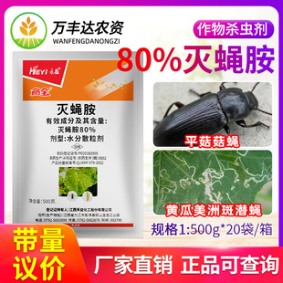 禾益省全80%灭蝇胺虫卵双杀黄瓜美洲斑潜蝇平菇菇蝇逐蝇杀虫剂