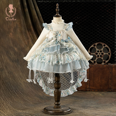 D.Bkyer女童洛丽塔公主裙子
