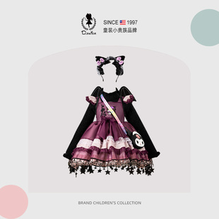 D.Bkyer主题童装 女童库洛米裙子3洛丽塔4生日5女孩儿童6公主裙7岁