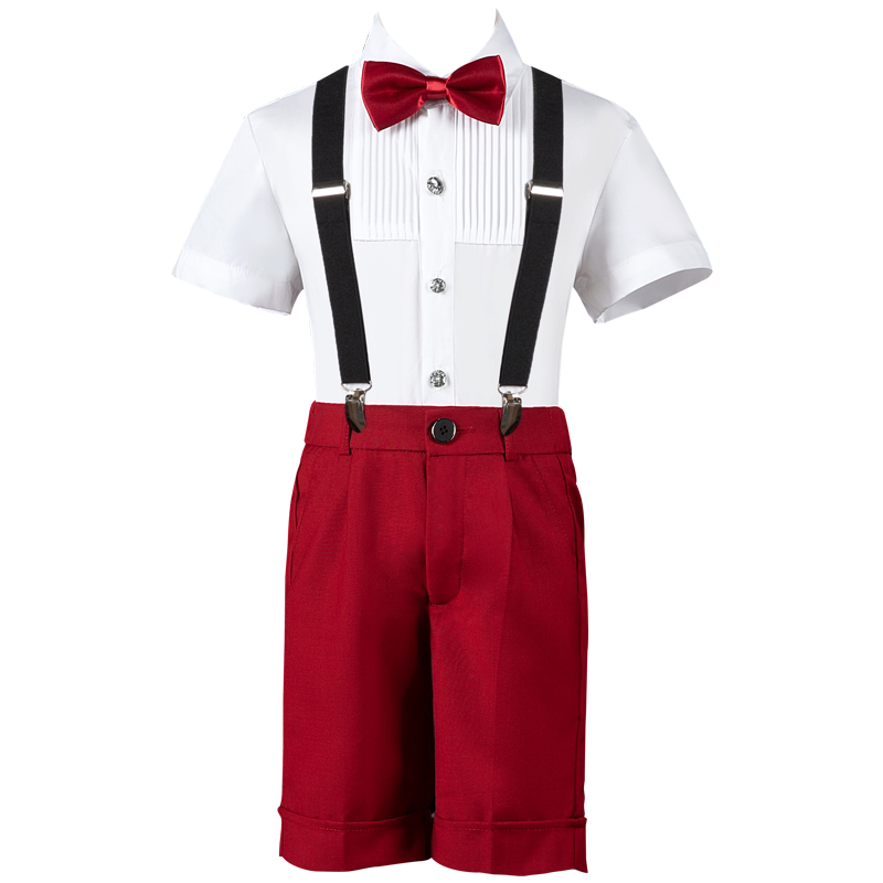 丹比奇尔西装礼服男童英伦风西服