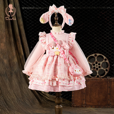 D.Bkyer正版女童美乐蒂公主裙