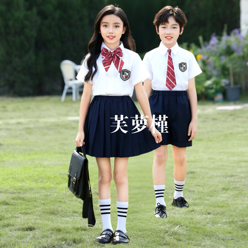 六一幼儿园表演服园服小学生合唱朗读主持校服儿童班服毕业照典礼