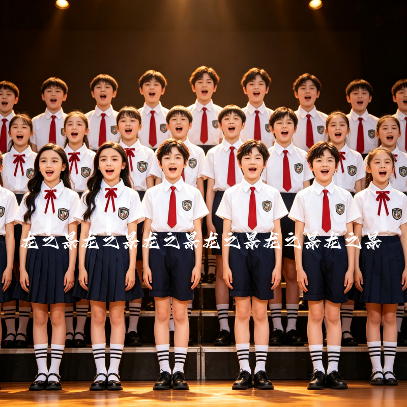 六一儿童演出服夏季幼儿园毕业照班服小学生朗读合唱比赛表演服装