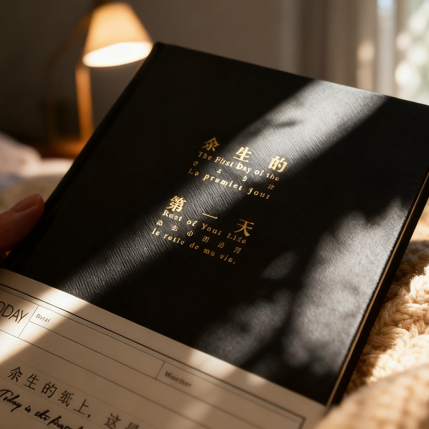 白糖商店 余生的第一天日记本 简约文艺本子手帐本笔记本