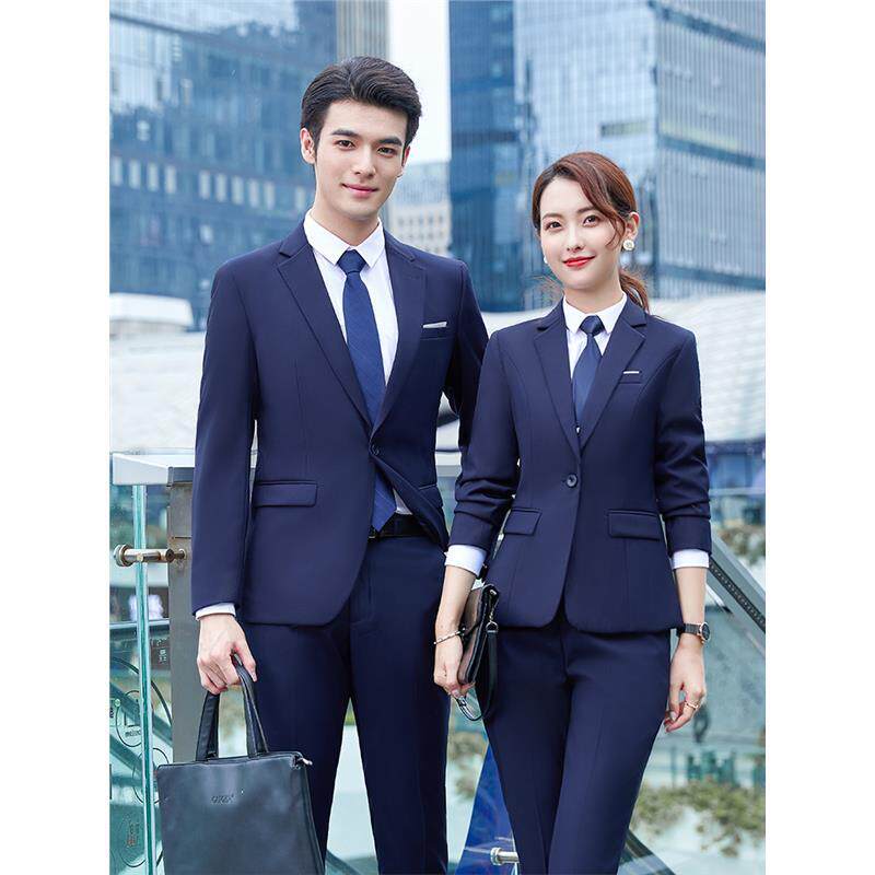 男女职业装套装商务公务员银行面试西服工作西服职业西装正装