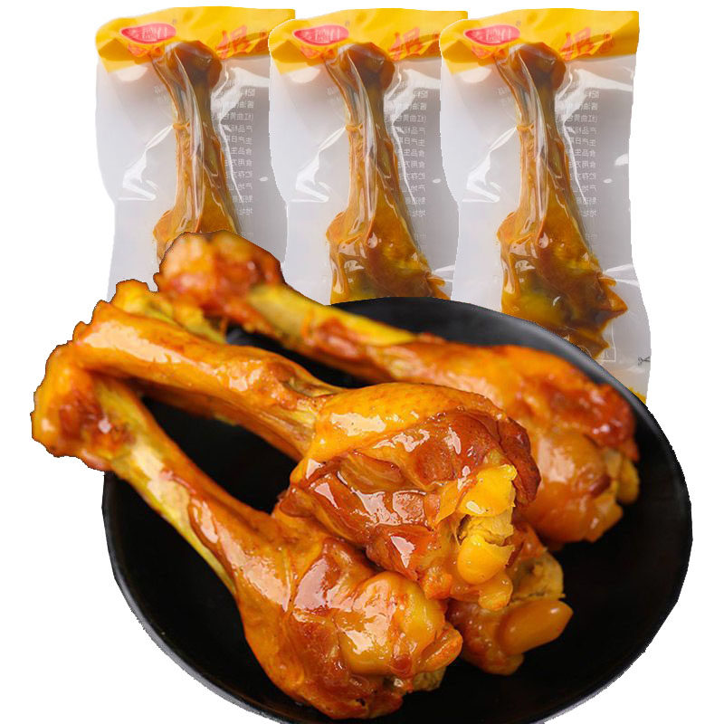 麦德佳盐焗鸭翅根鸭肉特产零食夜宵解馋卤味小吃下酒菜小鸭腿