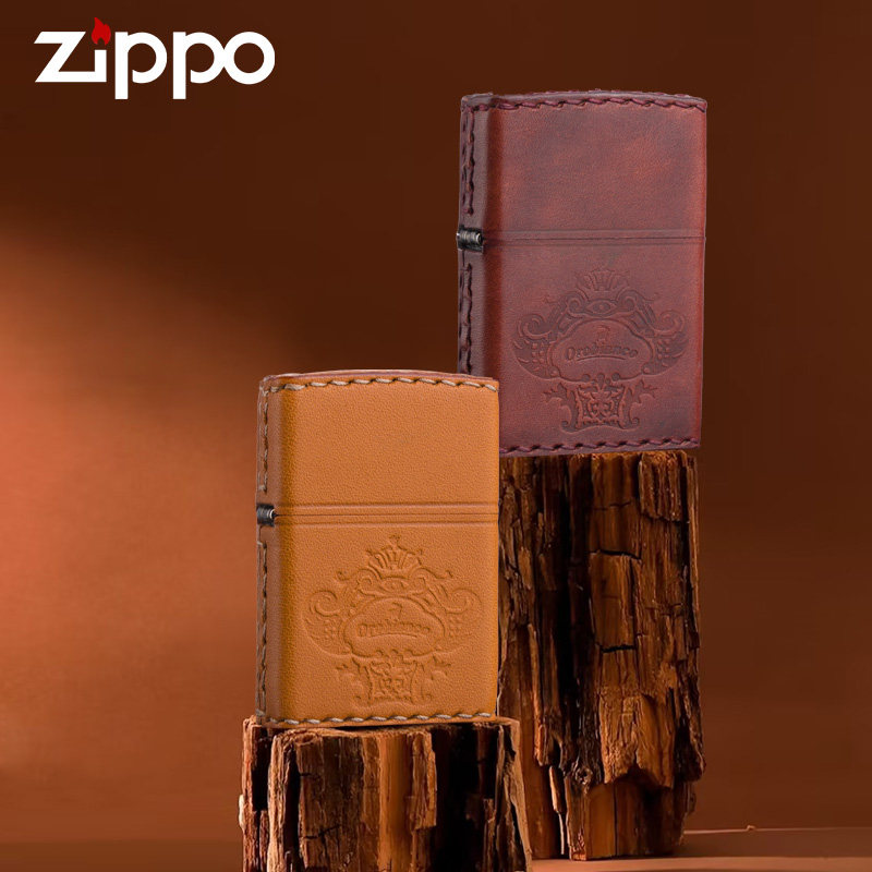 zippo芝宝煤油打火机orobianco欧碧义联名款防风收藏原装正版