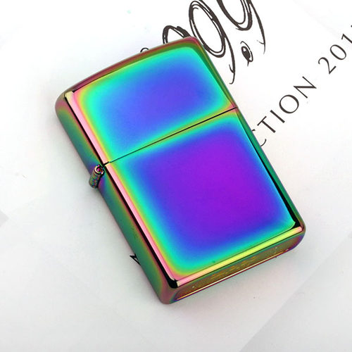 zippo彩冰防风正品煤油
