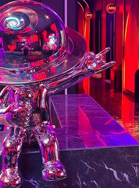 网红打卡摆件KTV吉祥物星聚会KTV星仔吉祥物前台摆件装饰艺术摆件