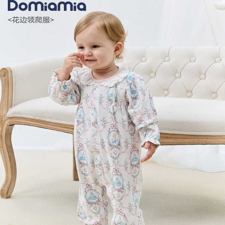 Domiamia宝宝连体衣婴儿衣服纯棉睡衣秋冬空调服百天周岁哈衣爬服,童装/婴儿装/亲子装,连身衣/爬服/哈衣,淘宝优惠券,粉丝福利购,淘宝优惠卷