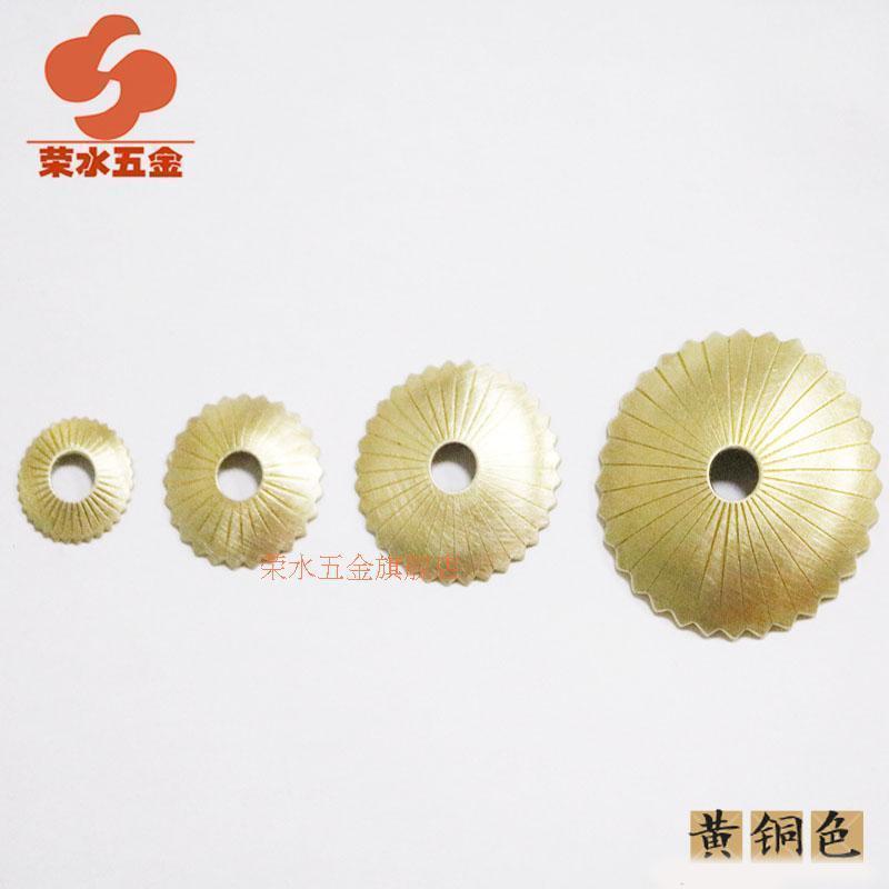 荣水仿古纯铜垫片鼓垫黄铜古铜1.6 2.2 3 4CM圆形配件装饰品S