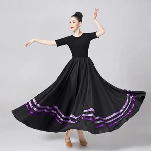 儿童芭蕾舞裙土风舞性格舞代表性裙定制英皇北舞舞协考艺考练习裙