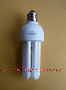 光触媒负离子节能灯 除甲醛 除烟雾空气净化3U节能灯18W 抗菌防霉