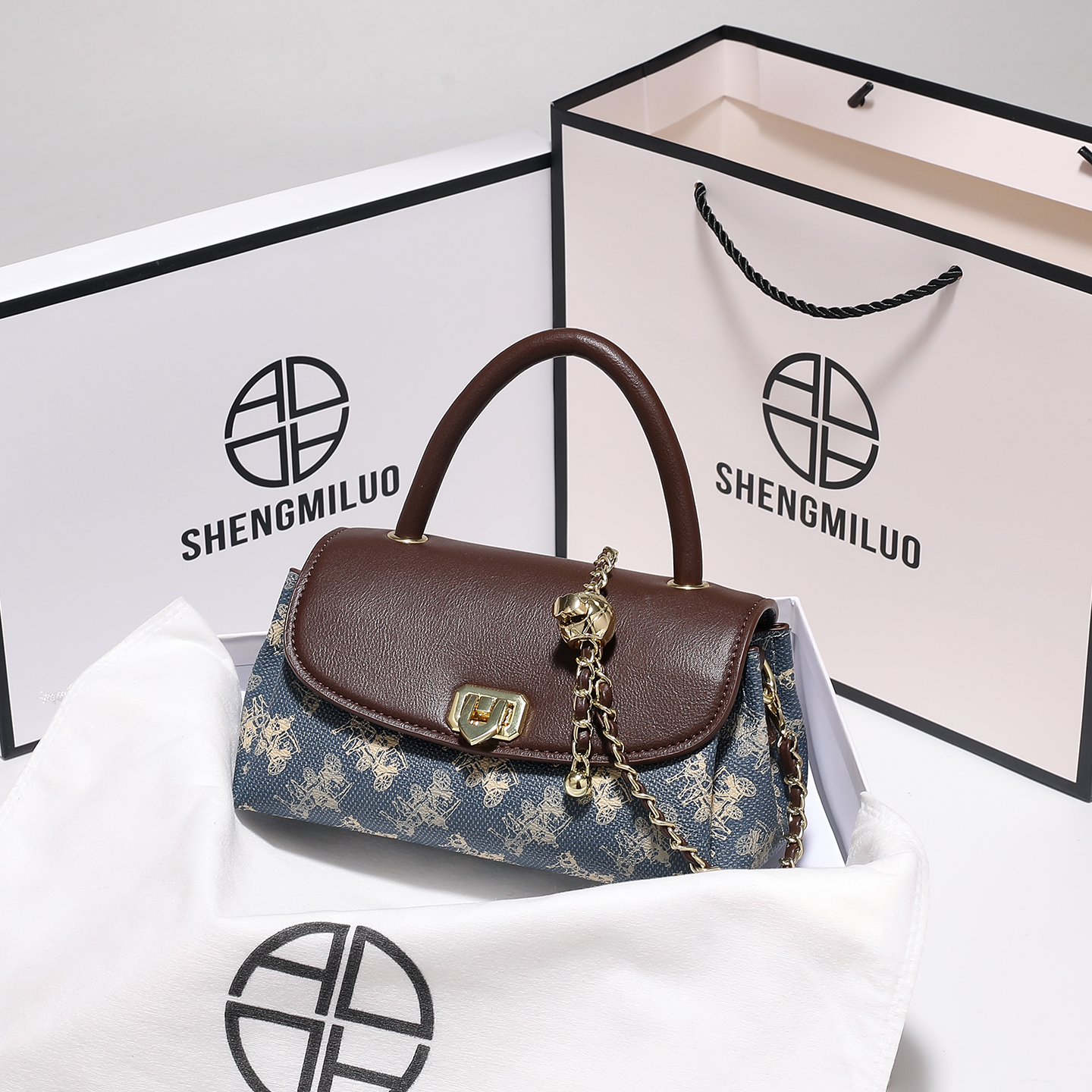 SHENGMILUO/圣米洛8271小方包