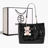 圣米洛通勤高级感包包女士2026新款 单肩大包大容量质感腋下托特包