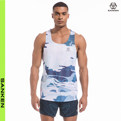 SANKEN尚克一片式马拉松背心