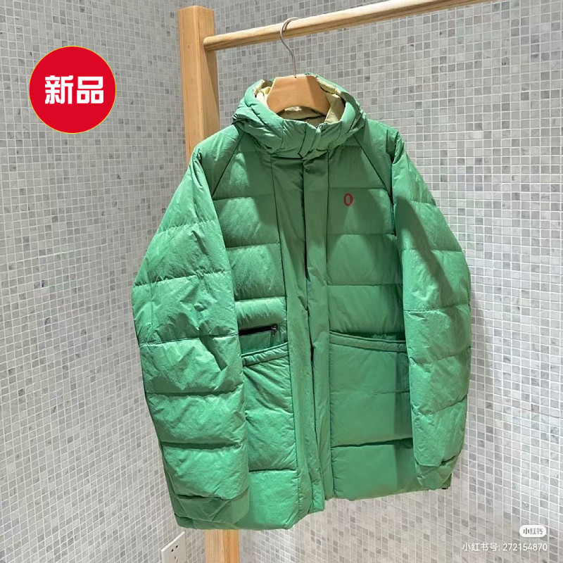2023年冬季新品素然迷运动厚双面穿中长款羽绒服外套女A0223DO09
